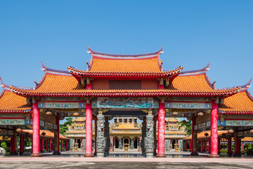 Obraz premium Chinese shrine and temple in Bangkok, Thailand