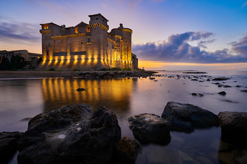 Alba al Castello di Santa Severa