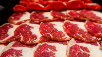 slices of ham