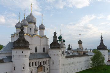 The dome of the Cathedral of the Rostov Kremlin