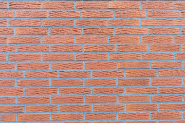 Brick wall in a background image.