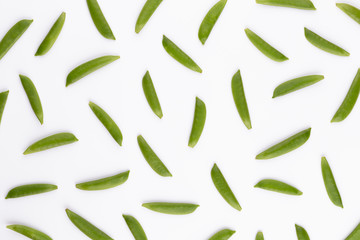 Pea isolated on a white background.