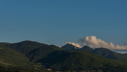 Fototapeta na wymiar Molise, Italy. Spectacular summer panorama.