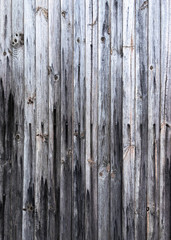 Matte wood grunge cracked texture for vertical background, street chalkboard element. Old rustic fence made of planks.