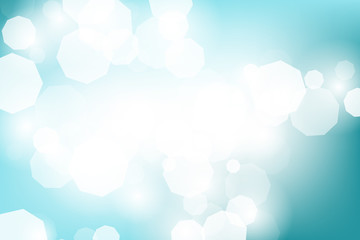 Colorful blury glowing background. Vector holiday banner with lights and bokeh texture. Winter seasonal soft backdrop.