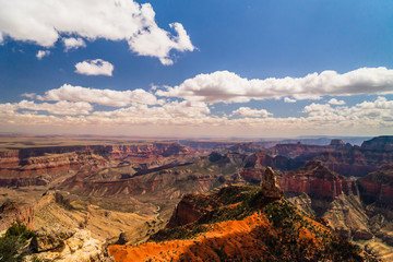 Fototapeta na wymiar Amazing view over the Grand Canyon in Utah USA