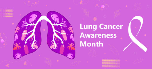 Lung Cancer Awareness Month is organized on November in United States.