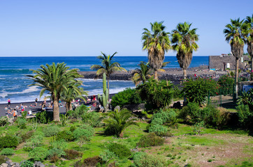 Fototapeta na wymiar Puerto de la cruz, Tenerife, Spain