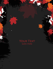 bright grungy vector background