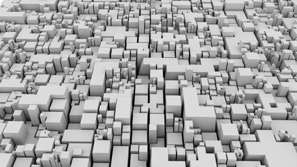 Obraz premium Abstract Cubes 3d Animation Background