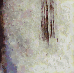 Close up oil paint abstract background. Art textured brushstrokes in macro. Part of painting. Old style artwork. Dirty watercolor texture. Modern pattern. Chaotic splashes. Multi-colors design.