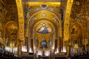 Fototapeten Palermo - Pfalzkapelle © fusolino