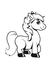 Pony Pferd laufen aufbäumen spass Mädchen jungen süss lieb springen frech lächeln 1c