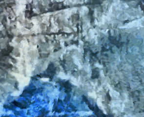 Grunge texture. Abstract background. Oil paint. Dry brush strokes. Simple pattern. Design template. Creative wallpaper. Scratches elements.