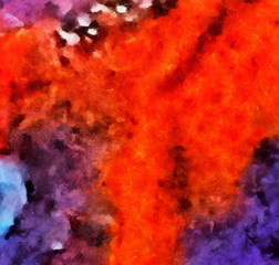 High quality detailed close up texture. Macro background in oil. Dry strokes of brush. Amazing beauty backdrop. Perfect pattern in vintage painting style.