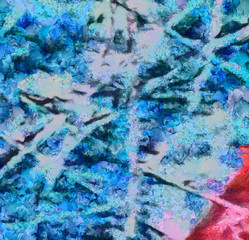 Grunge texture. Abstract background. Oil paint. Dry brush strokes. Simple pattern. Design template. Creative wallpaper. Scratches elements.