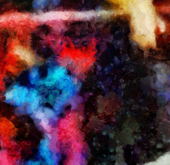 Abstract painting oil background texture.