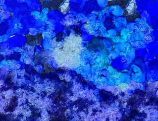 Abstract painting oil background texture.