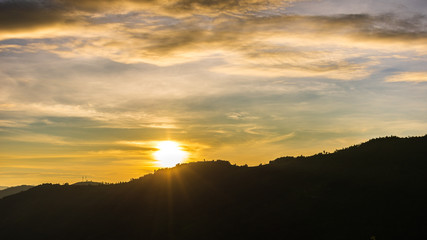 sunrise ooty