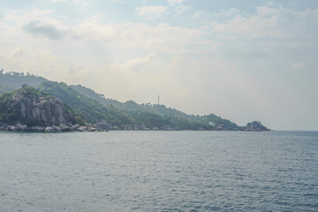 Beautiful island in the ocean in Thailand