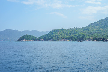 Beautiful island in the ocean in Thailand