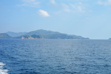 Beautiful island in the ocean in Thailand