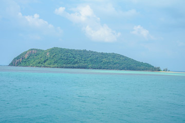 Beautiful island in the ocean in Thailand