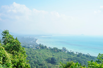view of the island Koh Samui Thailand
