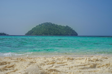 tropical beach and sea in Thailand