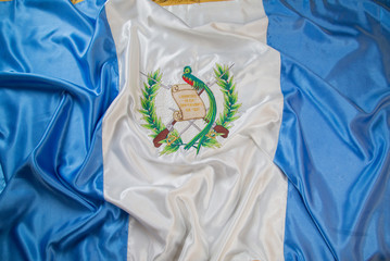 Flag of Guatemala waving - Independence Day in Guatemala