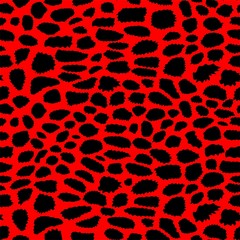 Giraffe skin seamless pattern 