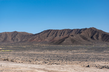 View of volcano - Varzaneh - Iran