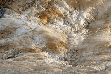 The texture of the stone. The surface of the planet. The texture of the rock.