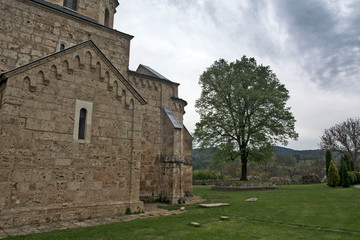Fototapeta na wymiar Old Serbian Monastery