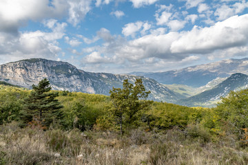 Gorges du Loup du coté de Courmes