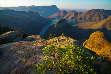 three rondavels and blyde river canyon at sunset, south africa 34