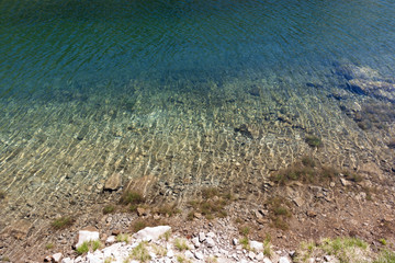 Landscape of The Fish Lakes, Rila mountain, Bulgaria