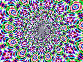 Colorful digital graphic kaleidoscope symmetry mandala style in laser light trial pattern, Tie Dye , spiderweb art abstract background for art projects, banner, business,   card, 3D, template