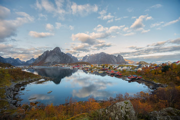 Reine in Moskenes island, Lofoten archipelago