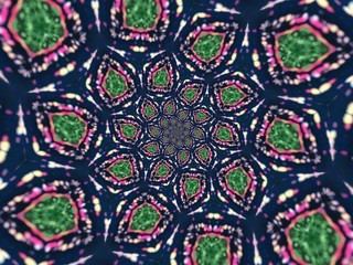 Colorful digital graphic kaleidoscope symmetry mandala style in laser light trial pattern, Tie Dye , spiderweb art abstract background for art projects, banner, business,   card, 3D, template