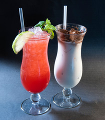 strawberry Daiquiri and heavens touh cocktail