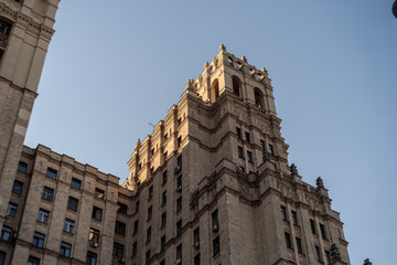 Fototapeta na wymiar Stalin's skyscraper