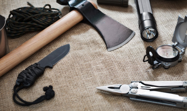 Many tools for survival in dangerous situations