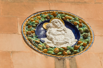 A Beautiful Iconic Sculpture in the City of Mdina (Malta)