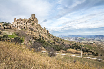 Fototapeta premium Craco La città fantasma....!!! 
