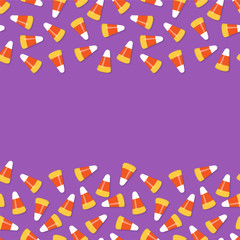 Halloween background with empty space for your text. Vector