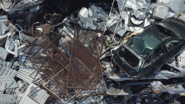 Metal Scrap Pile