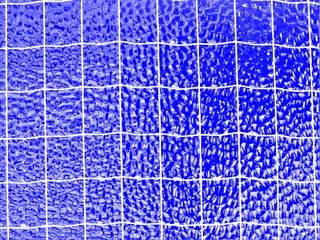 color matte glass with square shapes