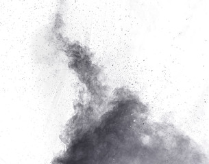 Colorful Powder on White