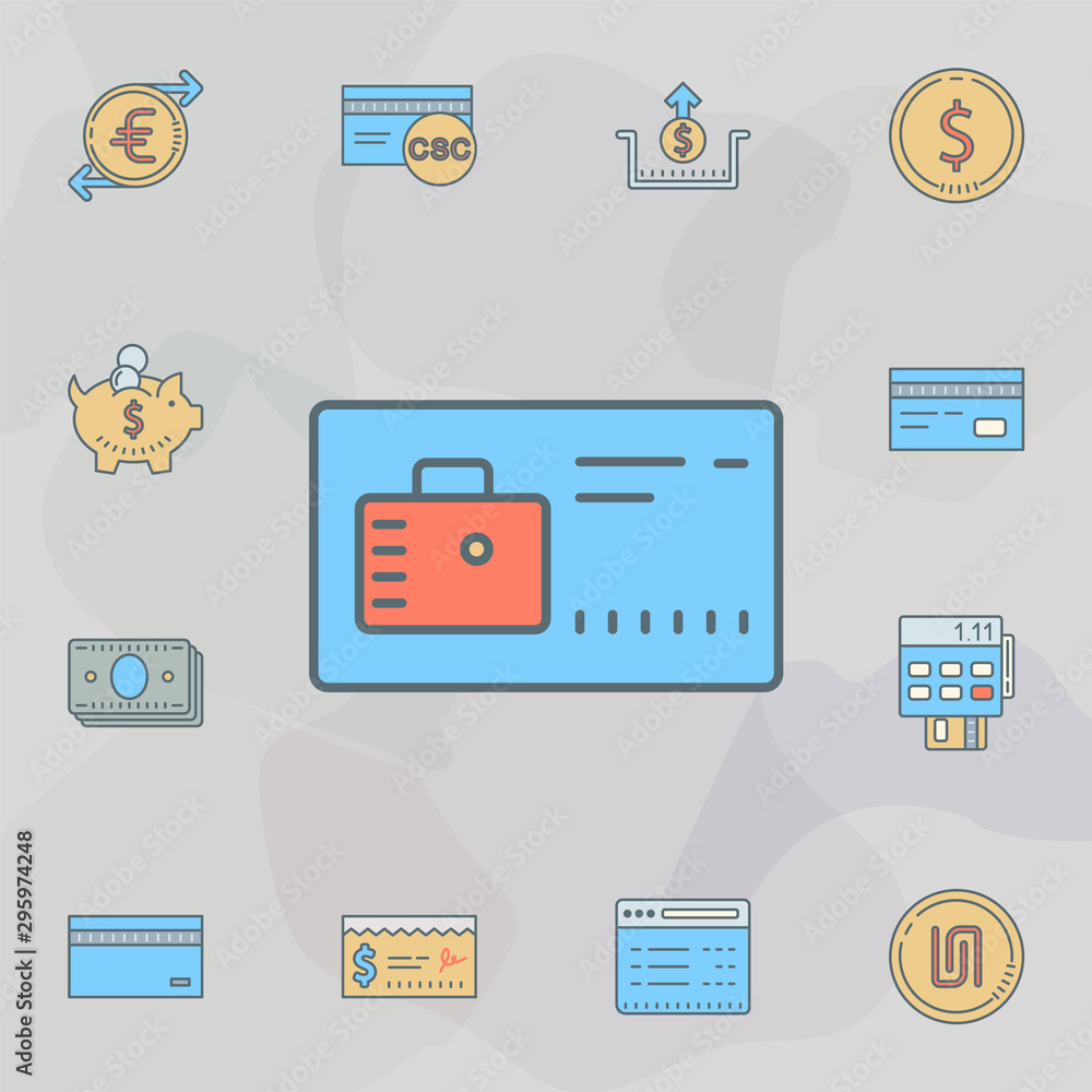Poster diplomat of money dusk style line icon. universal set of banking for website design and development,